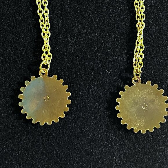 Royal Mint Gold Plated Threepenny Pieces Queen Elizabeth II & King George VI 18” - Picture 2 of 7